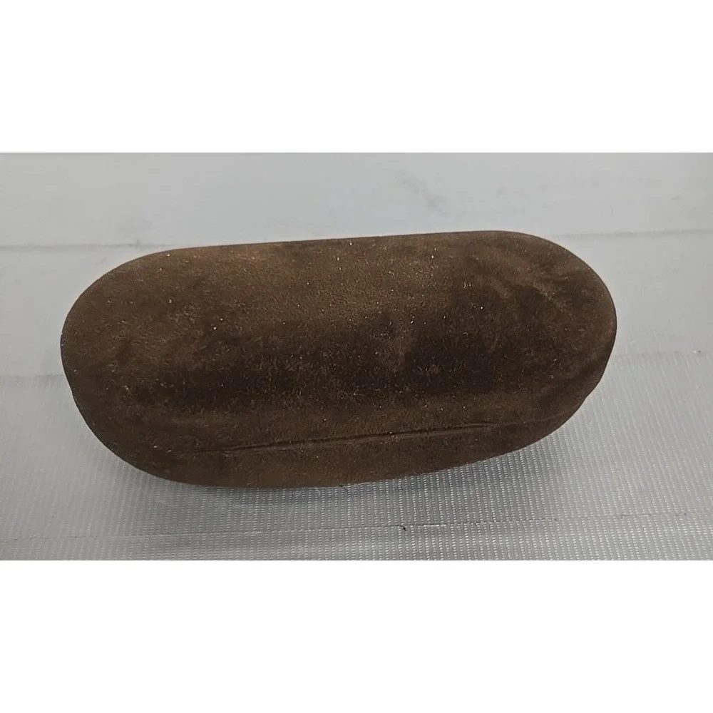 NEW TOM FORD HARD BROWN SUNGLASSES EYEGLASSES OPTICAL CASE ONLY